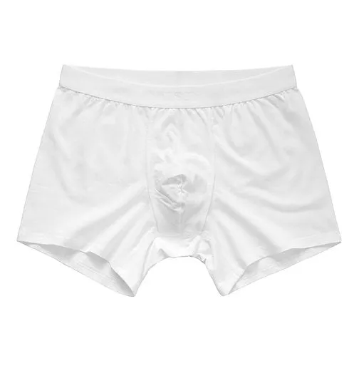 100% Organic Cotton Boxers - White