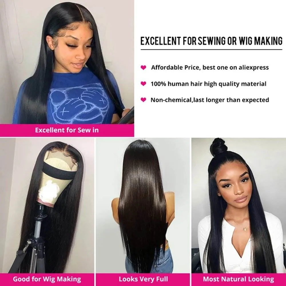 100% Unprocessed Brazilian Human Hair Bundles