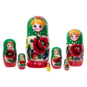 7 Piece Polkhovski Maidan Nesting Doll 8 inches