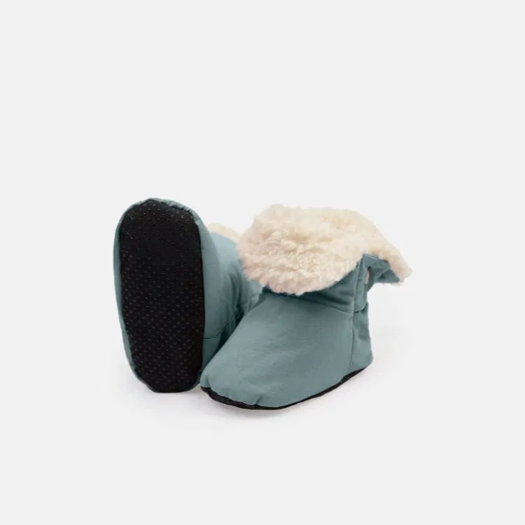 7AM Benji Sherpa Baby Booties - Mirage