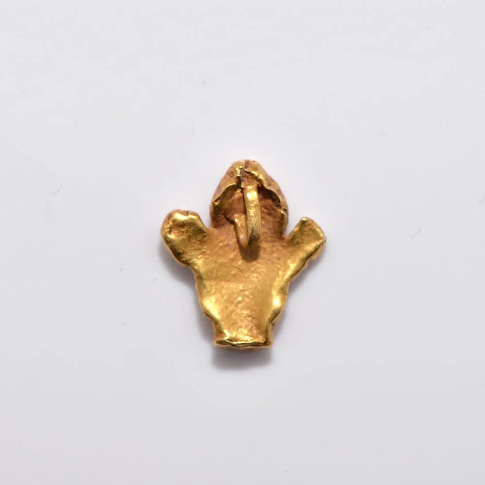 An Egyptian Gold Amulet of Baubo, Roman Period, ca. 1st century CE