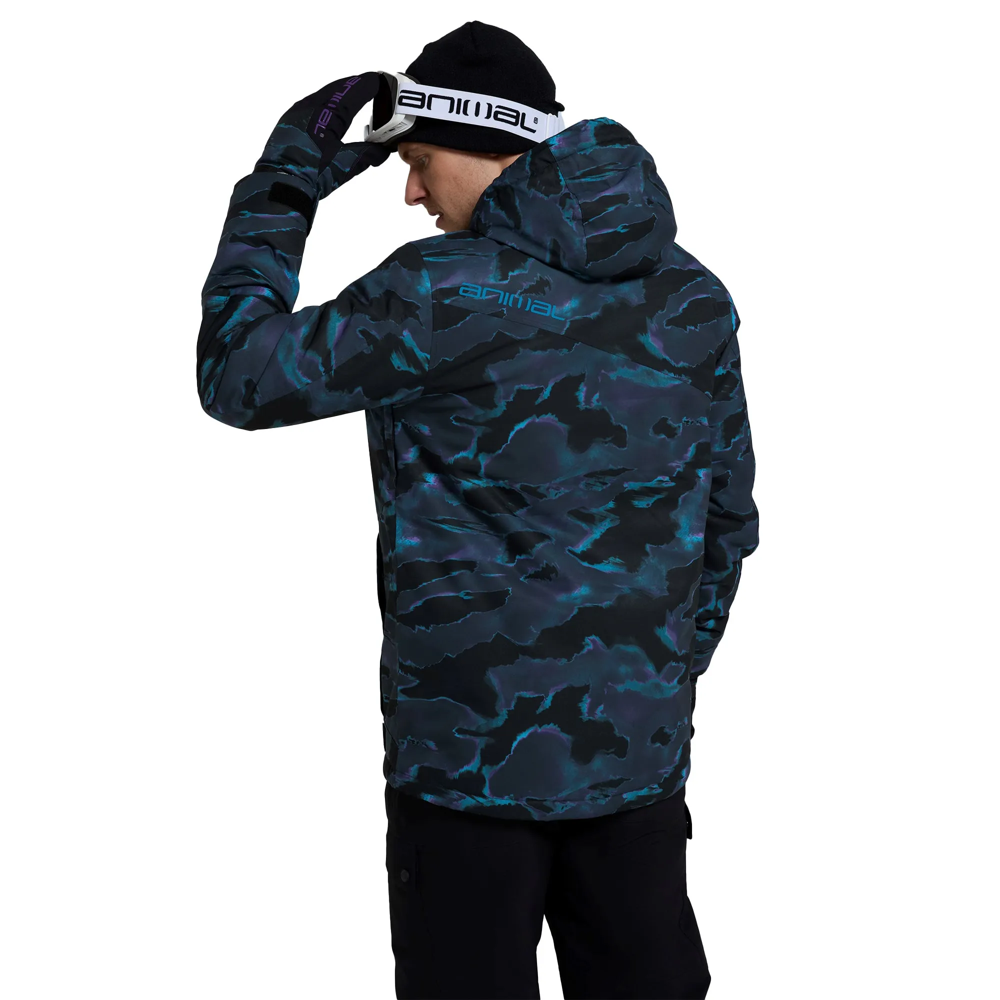 Animal Mens Laxx Camo Ski Jacket