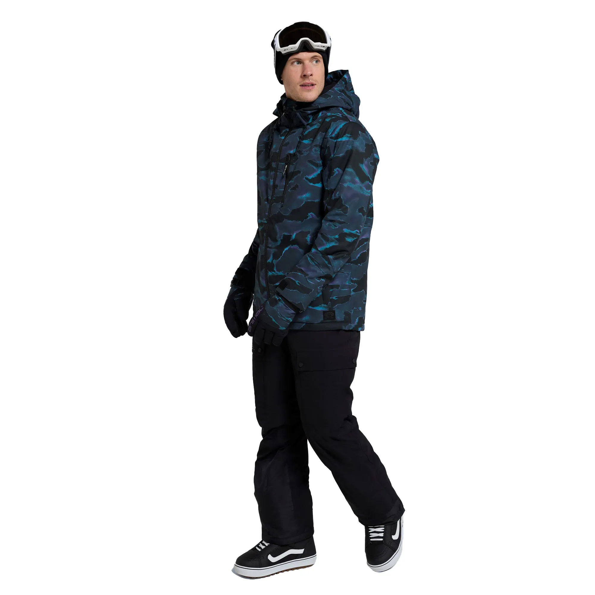 Animal Mens Laxx Camo Ski Jacket