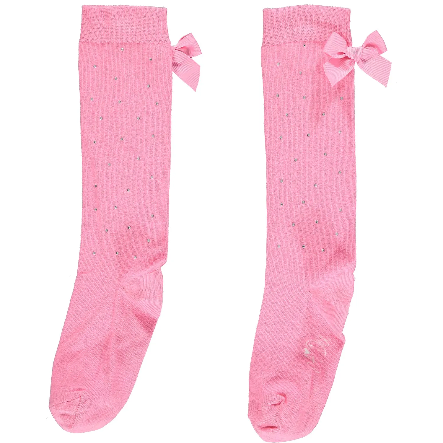 AW21 A Dee Girls Paola Pink Knee High Socks