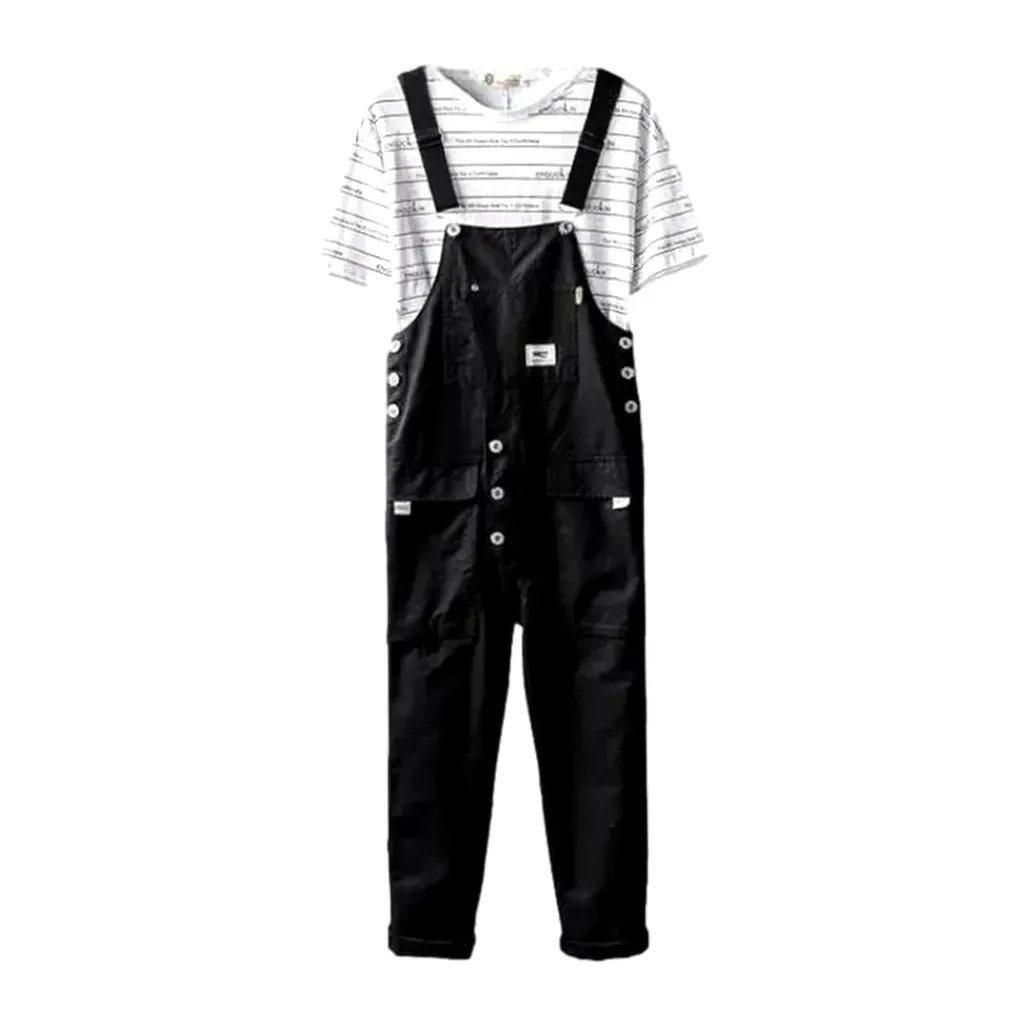 Baggy men's jean overall