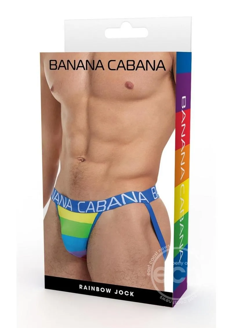 Banana Cabana Jock Rainbow