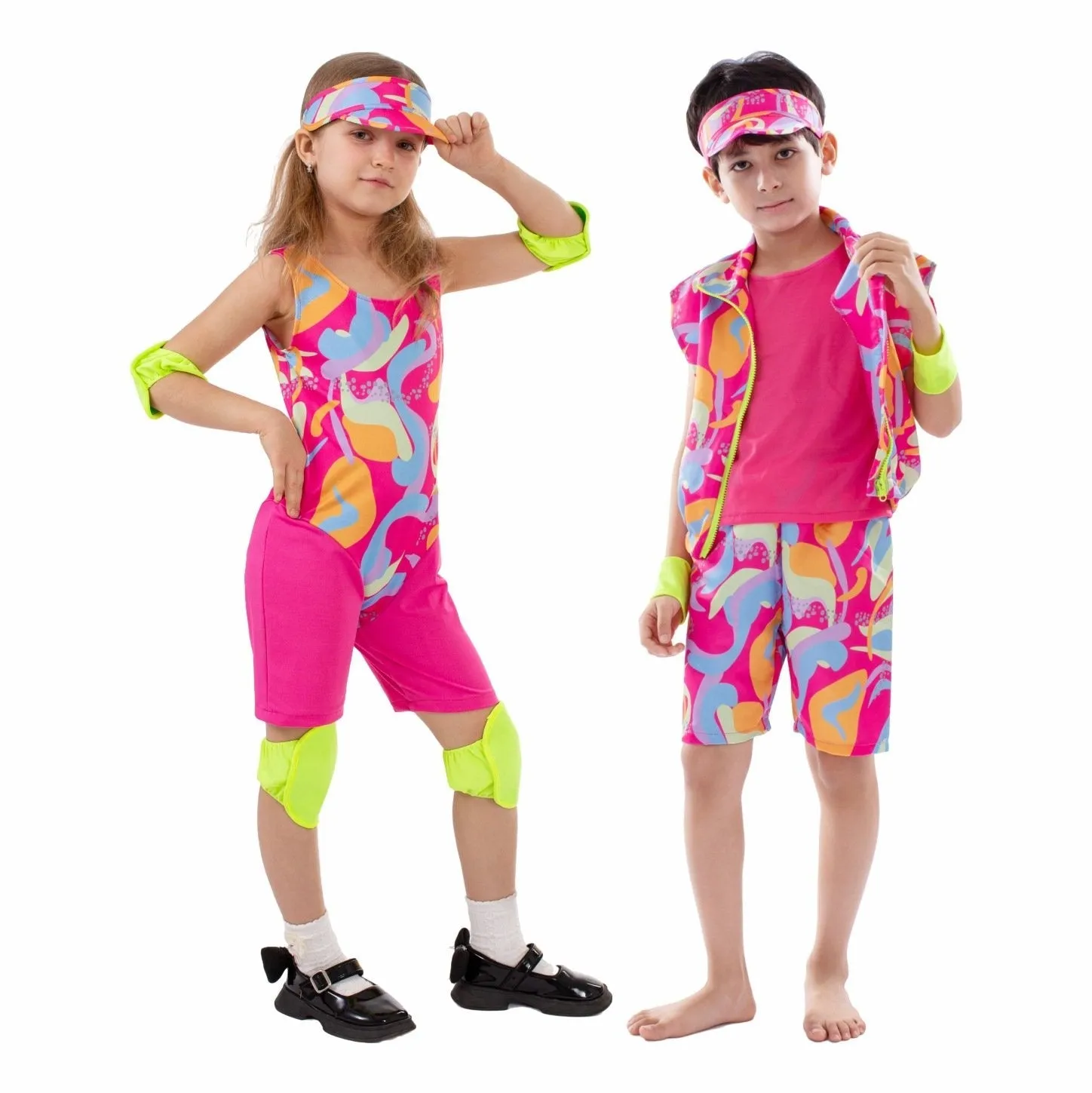 Barbie Movie Margot Ken Skate Kids Outfits Suit Cosplay Costumes