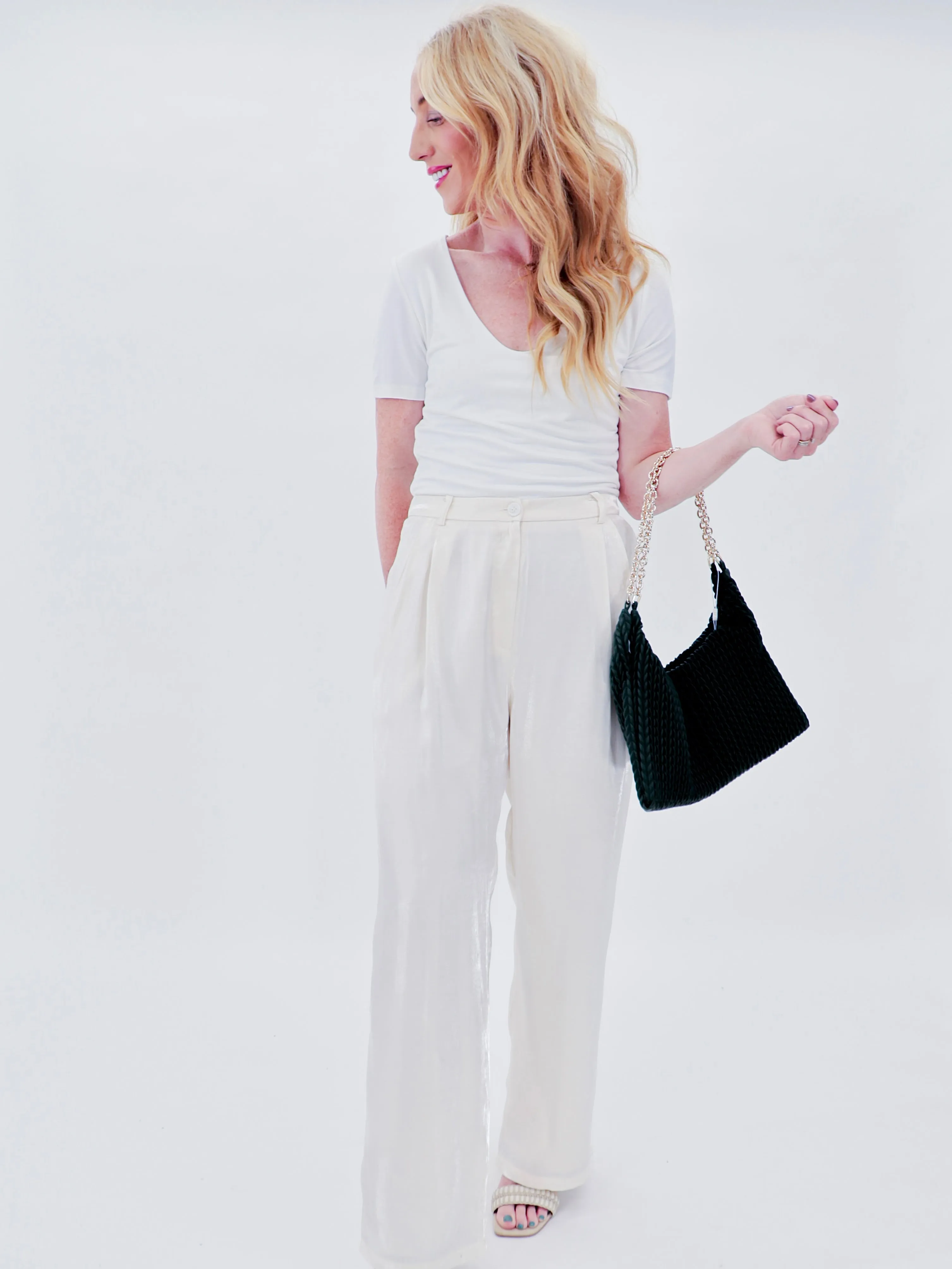 Bebe Pleated Pant