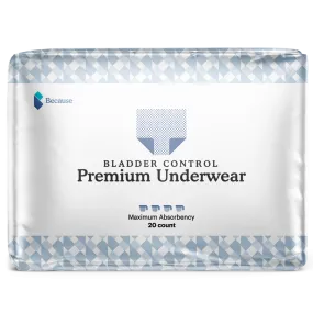 Because Premium Underwear for Women (Maximum)