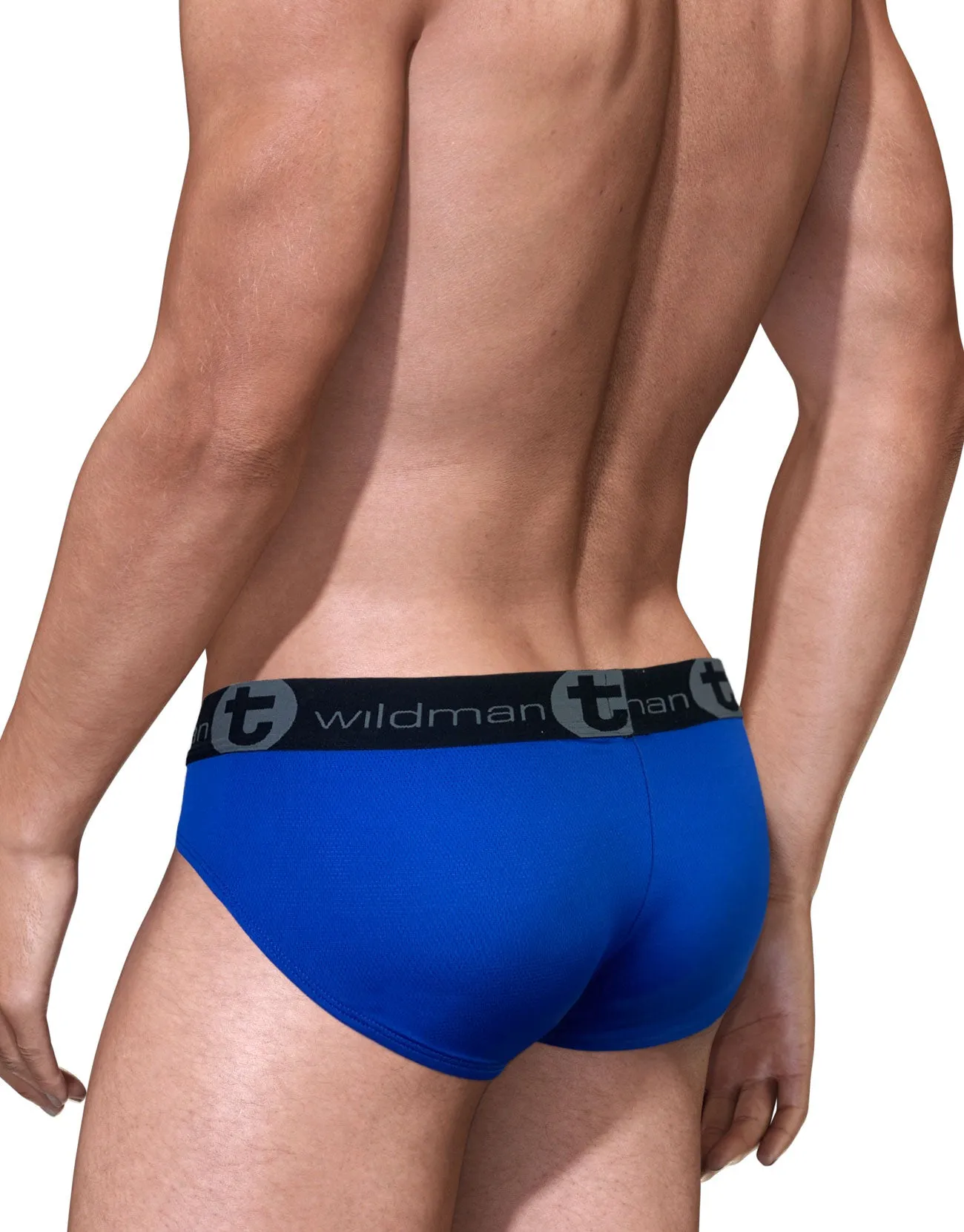 BIG BOY POUCH MESH BRIEF ROYAL RED/WHITE/BLUE