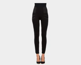 Black High Waist Leggings - The London