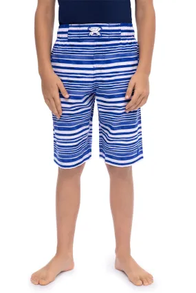 Boy's Island Swim Trunks | Sailor Watercolor Stripe