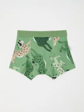 Boys Lynx Print Boxers