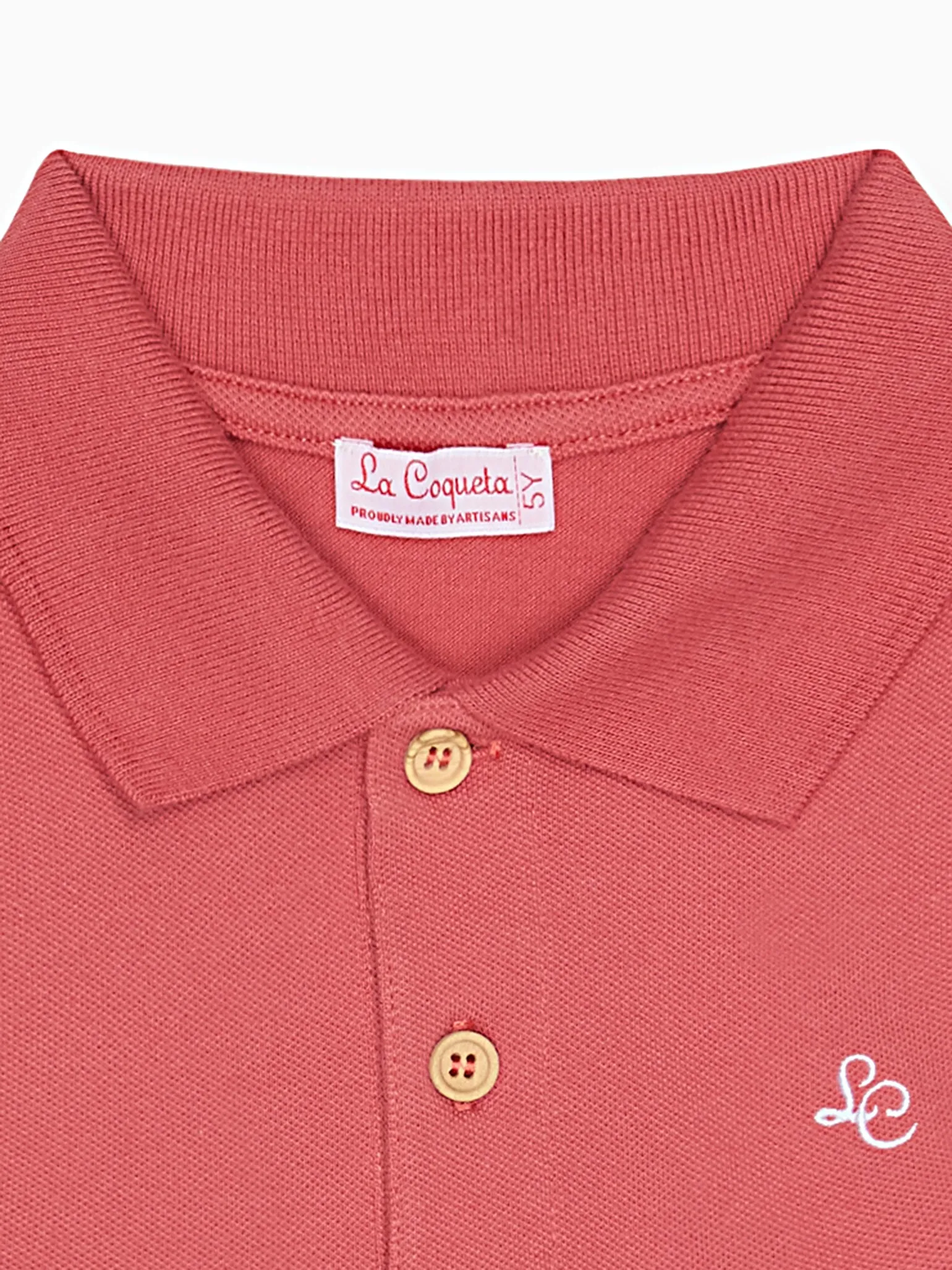 Brick Camilo Boy Polo Shirt