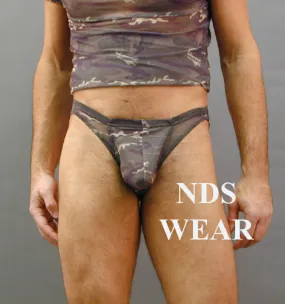 Camo Net C-Ring Brief