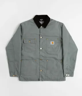 Carhartt OG Chore Coat - Smoke Green / Black