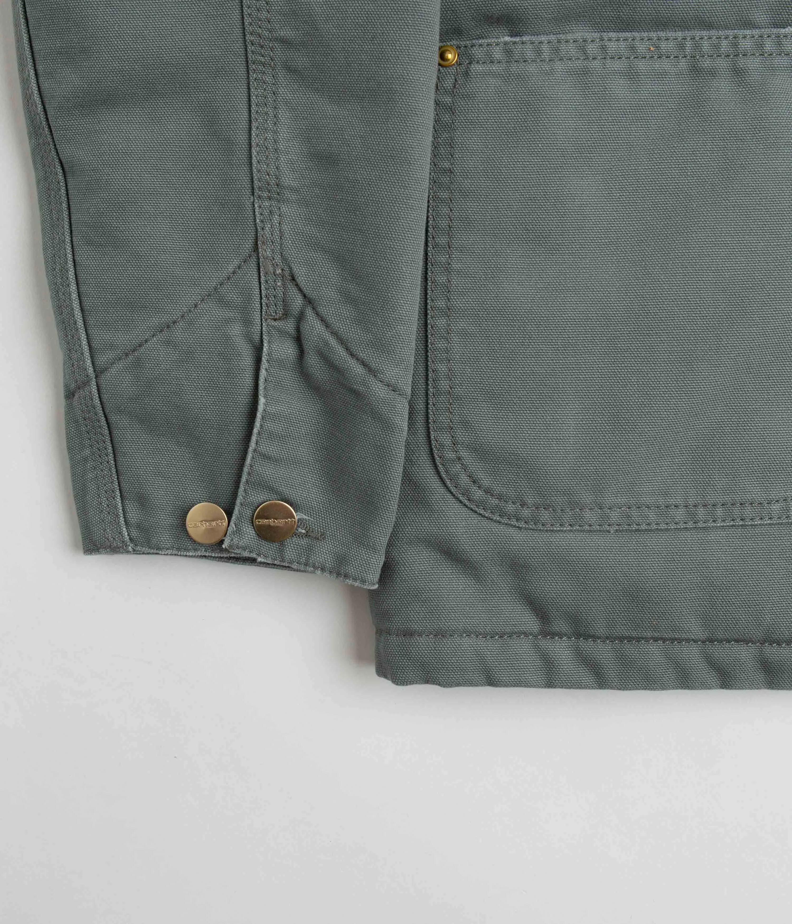 Carhartt OG Chore Coat - Smoke Green / Black