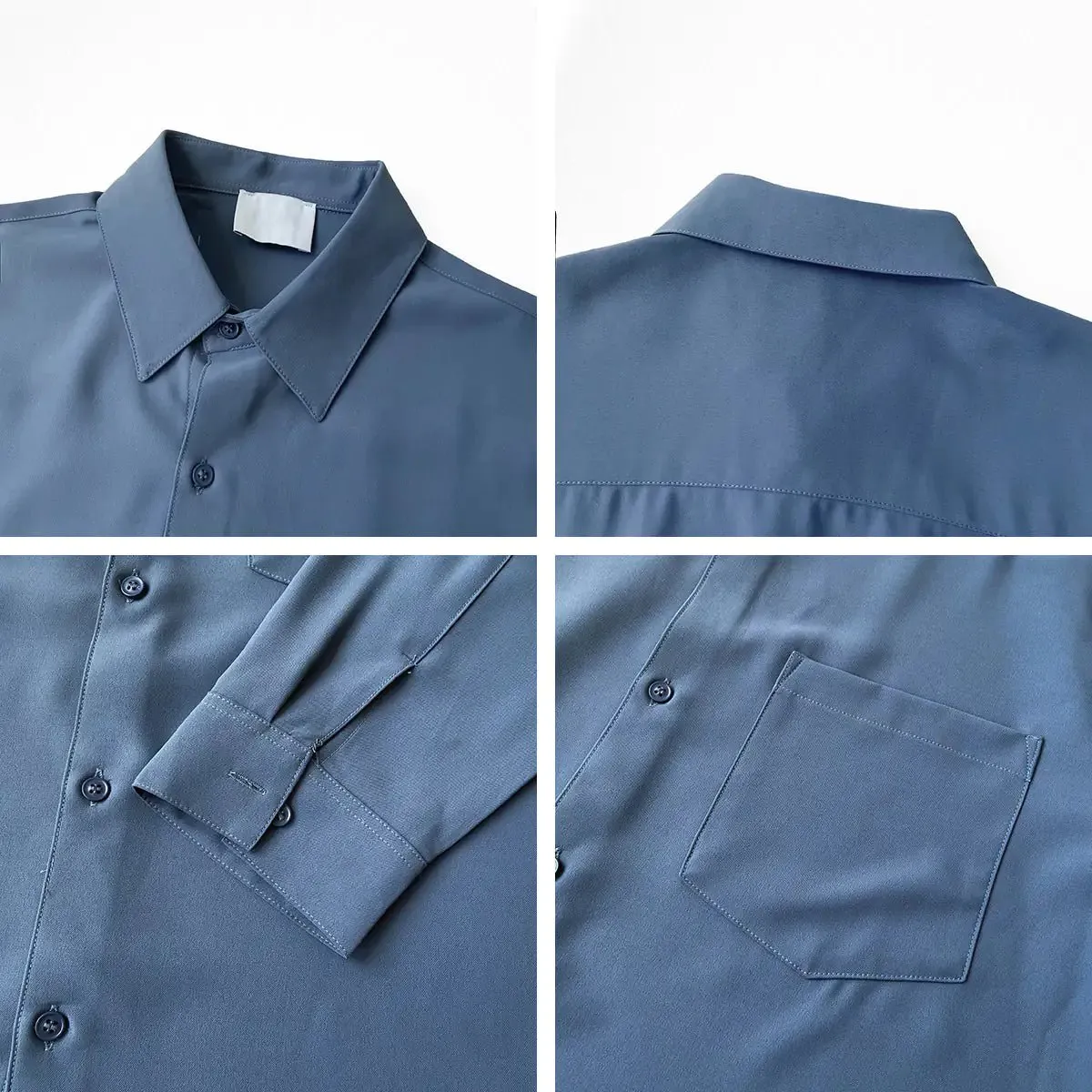 Classic Casual Button Long Sleeve Shirt (unisex)