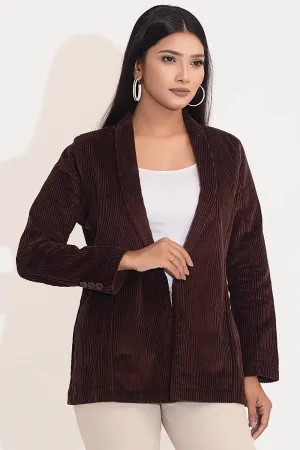 Corduroy Semi-Formal Coat