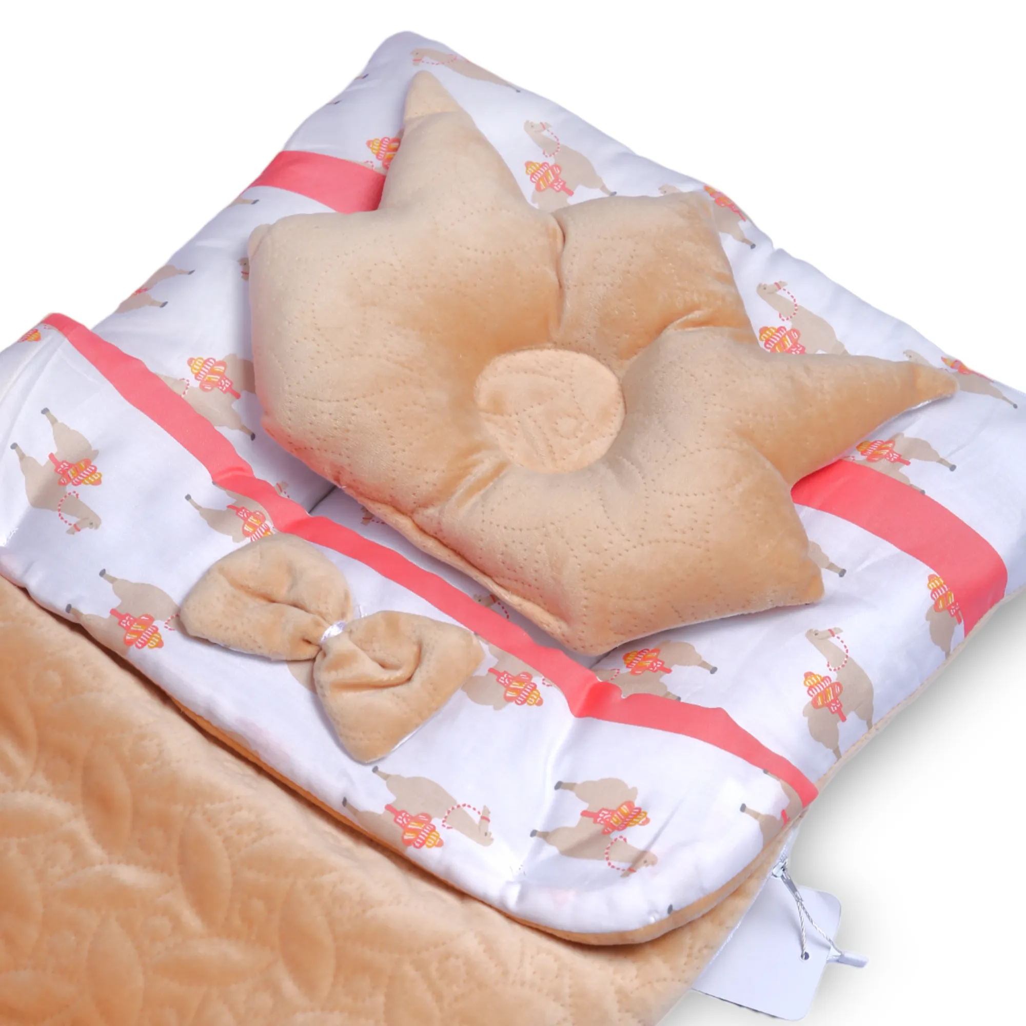 CULTING VELVET CARRY NEST STAR PILLOW