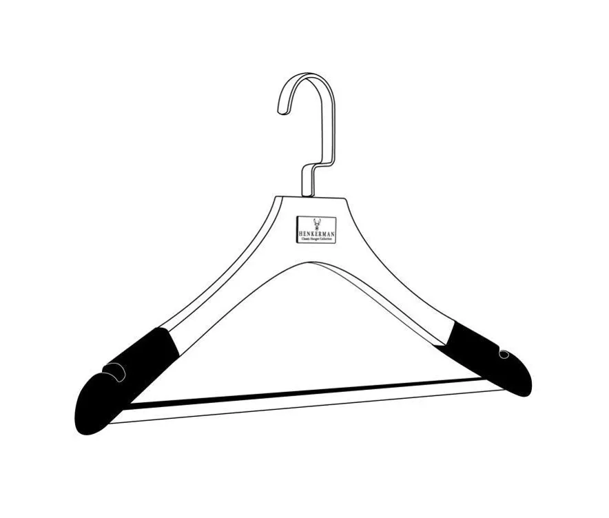 CUSTOM-MADE HANGERS: Any Colour, Size, Logo. (Min. Qty 50 )