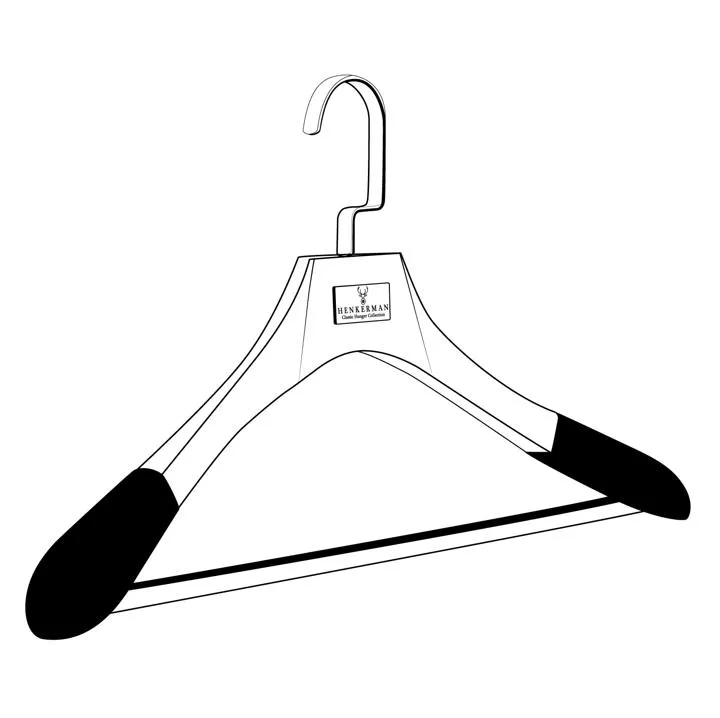 CUSTOM-MADE HANGERS: Any Colour, Size, Logo. (Min. Qty 50 )