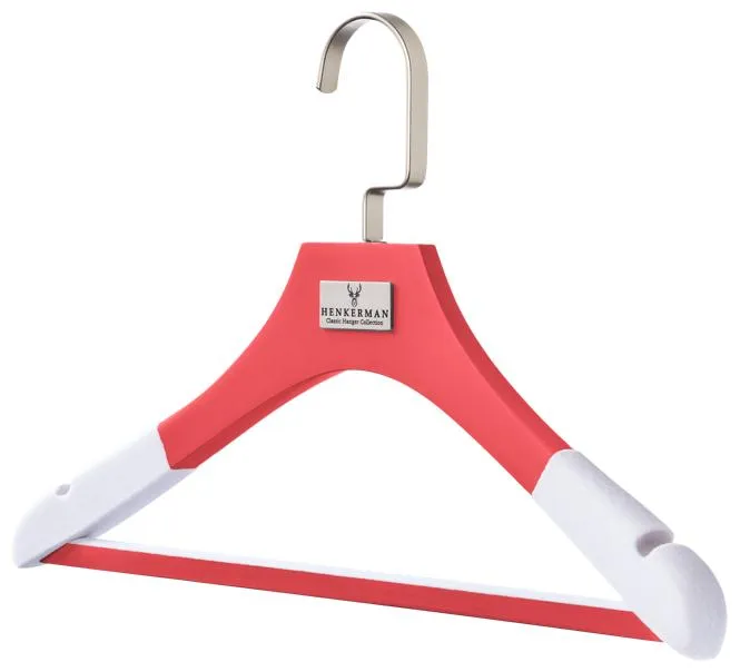 CUSTOM-MADE HANGERS: Any Colour, Size, Logo. (Min. Qty 50 )