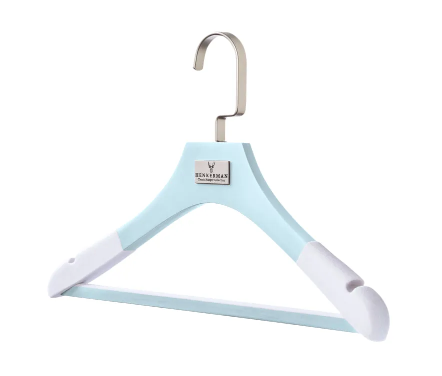 CUSTOM-MADE HANGERS: Any Colour, Size, Logo. (Min. Qty 50 )