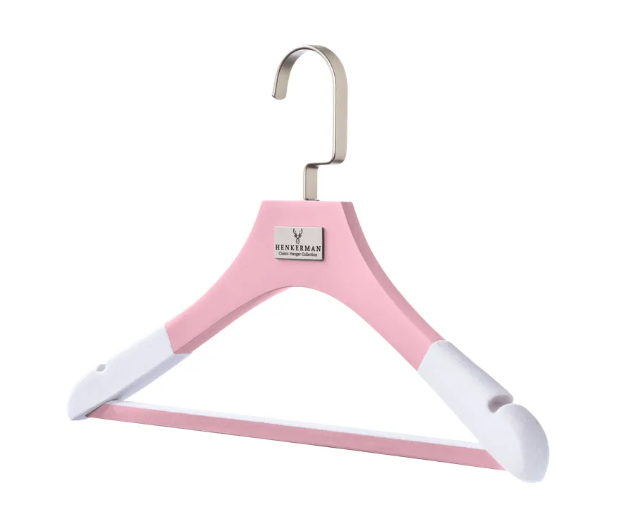 CUSTOM-MADE HANGERS: Any Colour, Size, Logo. (Min. Qty 50 )