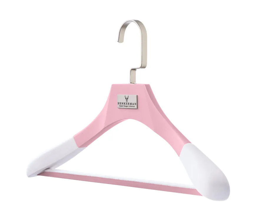 CUSTOM-MADE HANGERS: Any Colour, Size, Logo. (Min. Qty 50 )