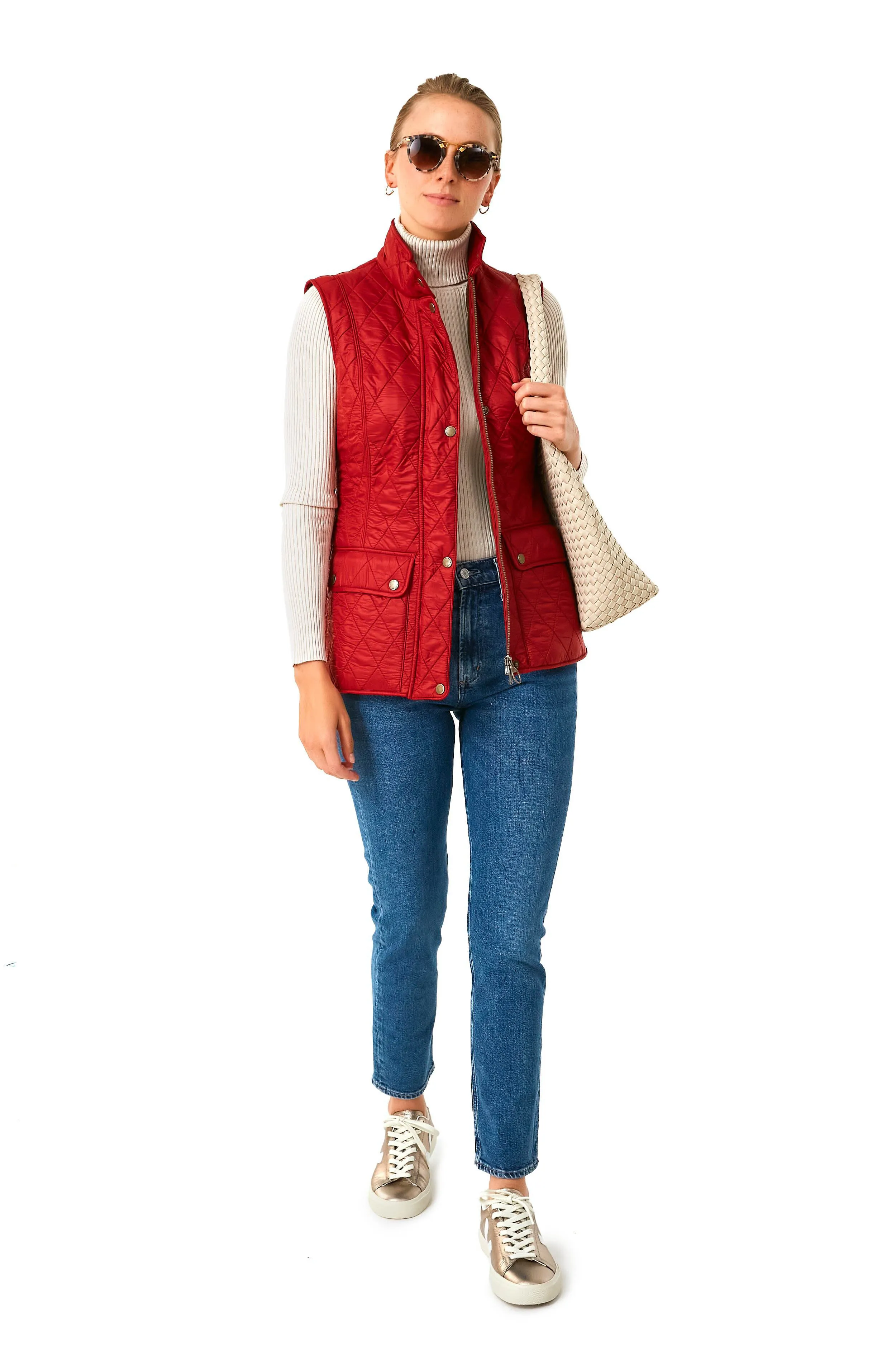 Dark Red Wray Gilet