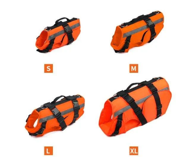 Dog Life Jacket Floatation Device