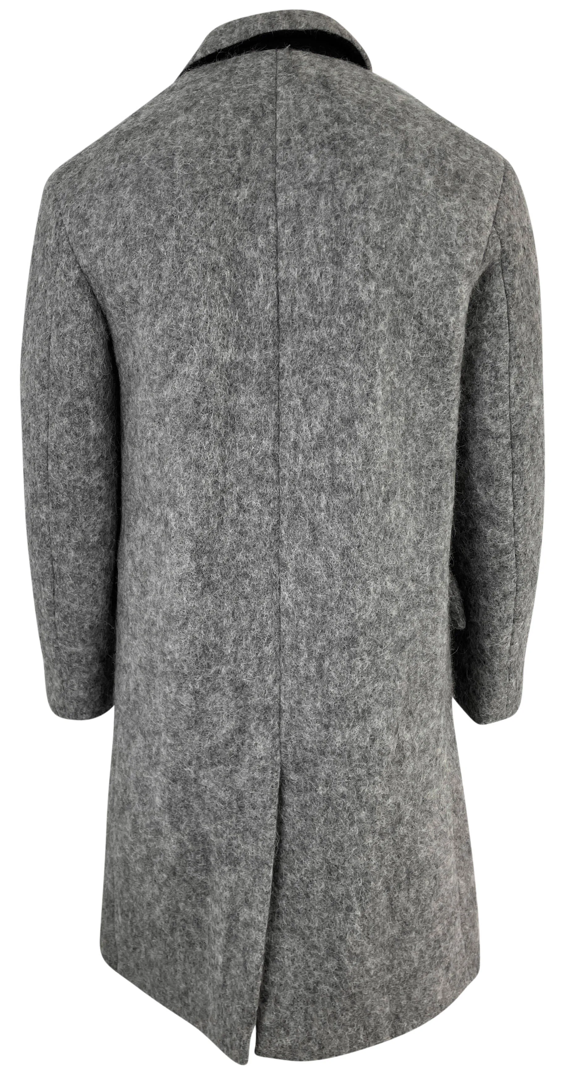 Dries Van Noten Wool Blend Coat in Grey