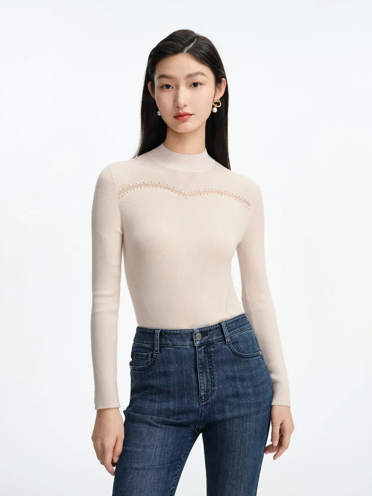 EP YAYING Long-sleeve Kint Top