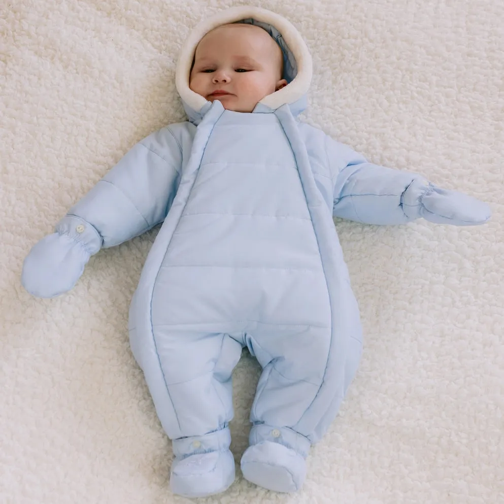 Ernie Boys Pramsuit with Mitts & Booties