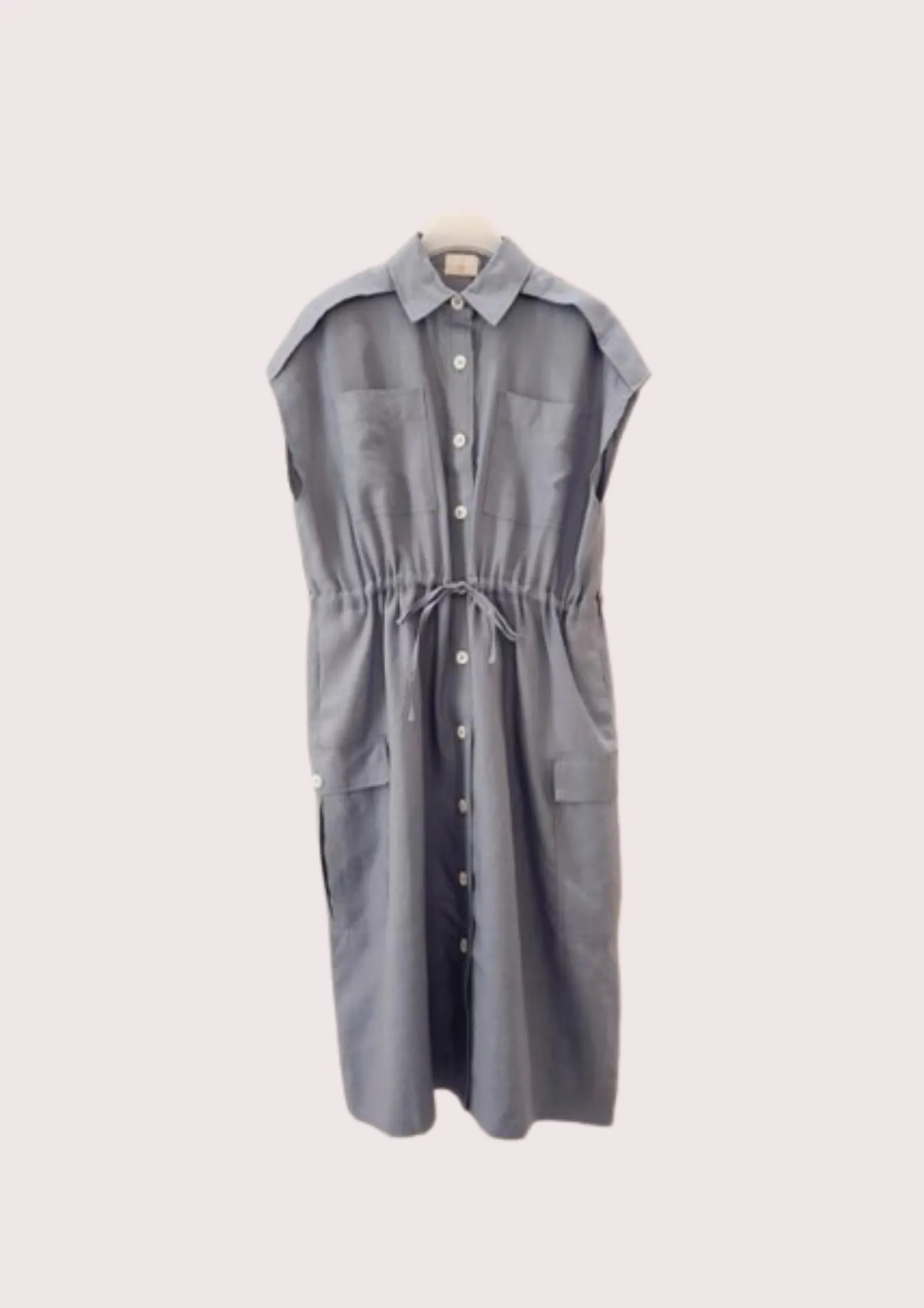 Evelyn Linen Dress