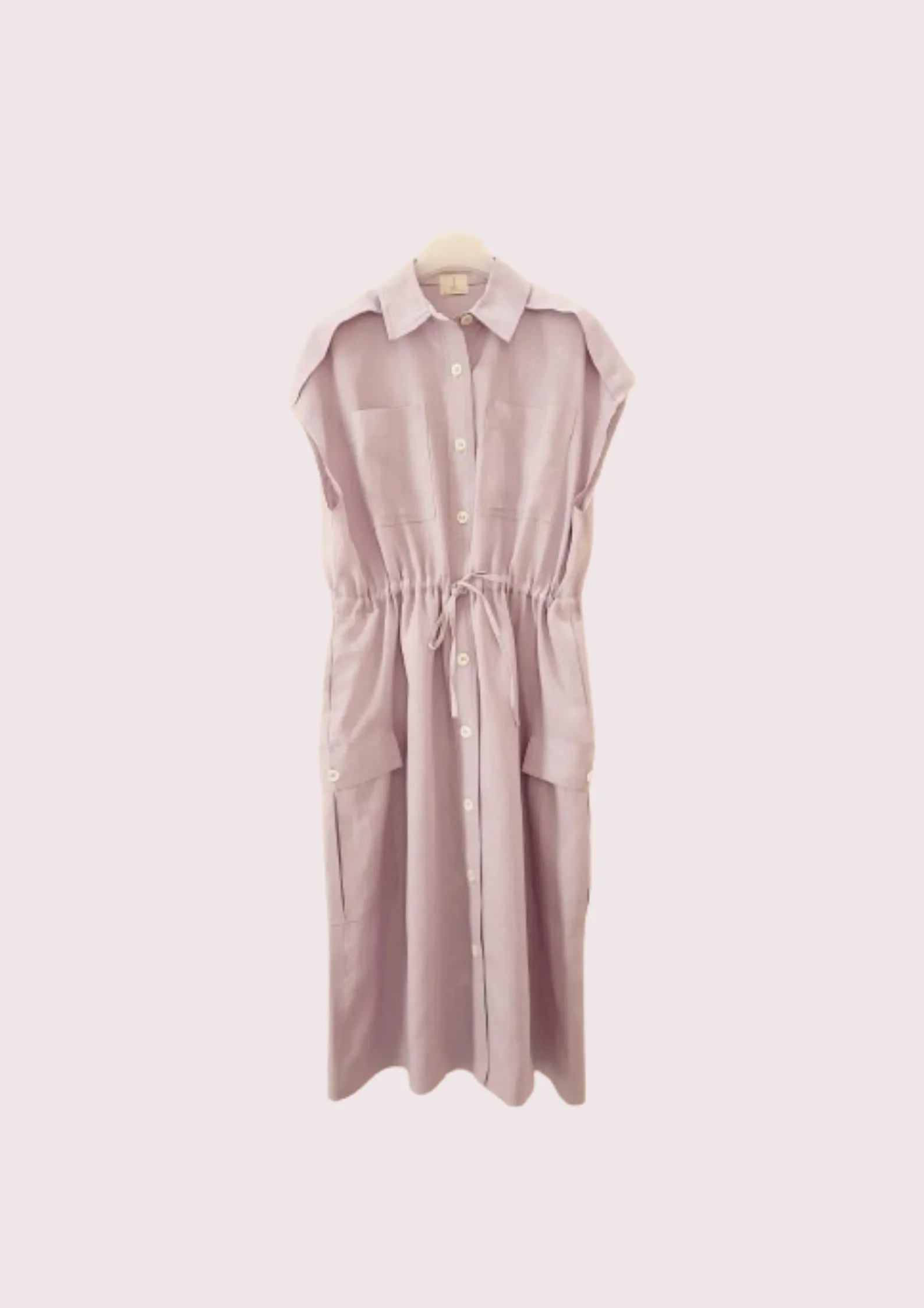 Evelyn Linen Dress