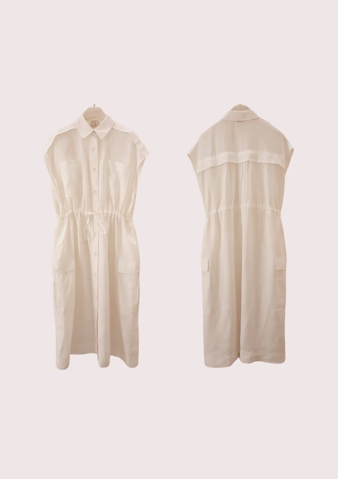 Evelyn Linen Dress