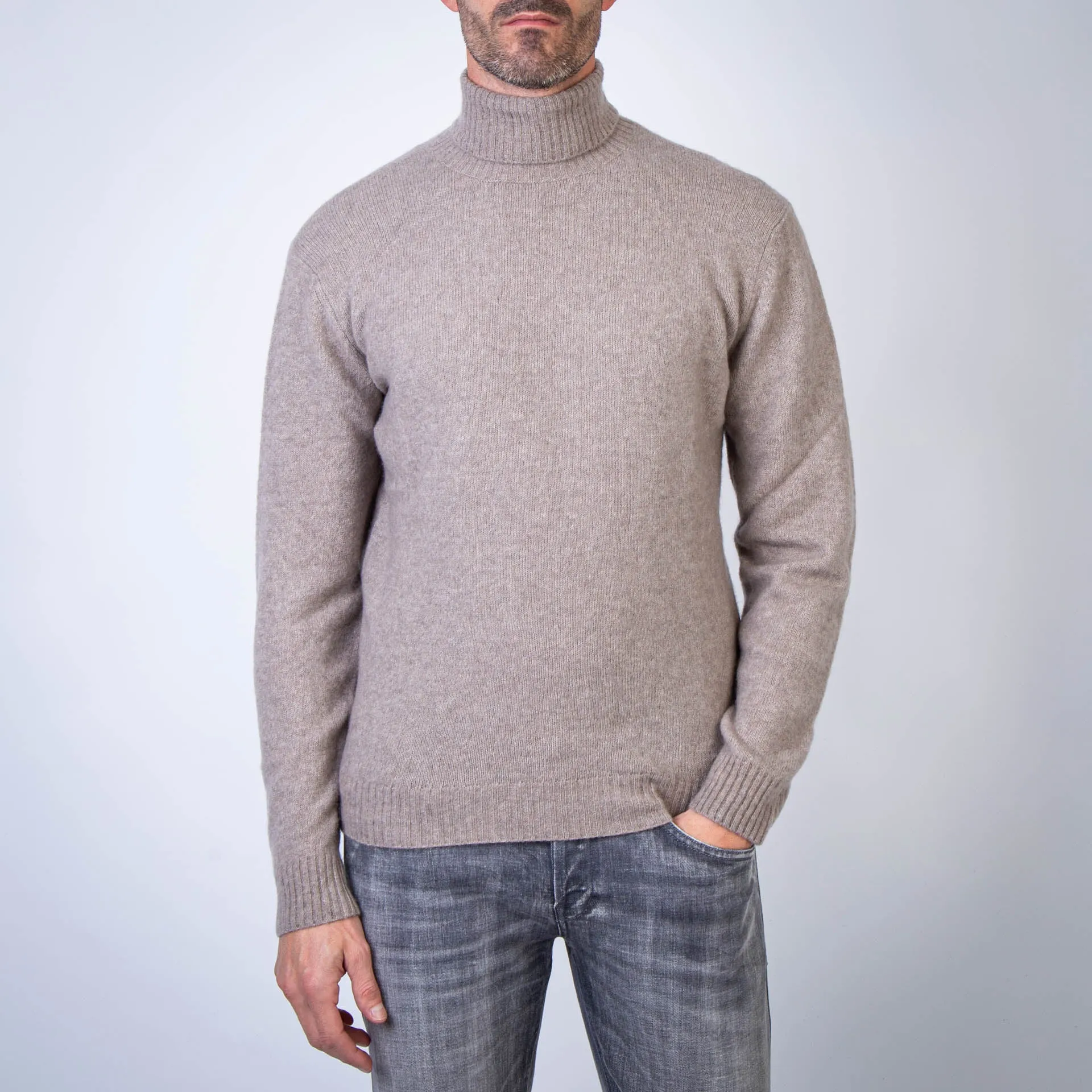 FILIPPO DE LAURENTIIS SWEATER DV3ML CS7RG 920 BEIGE