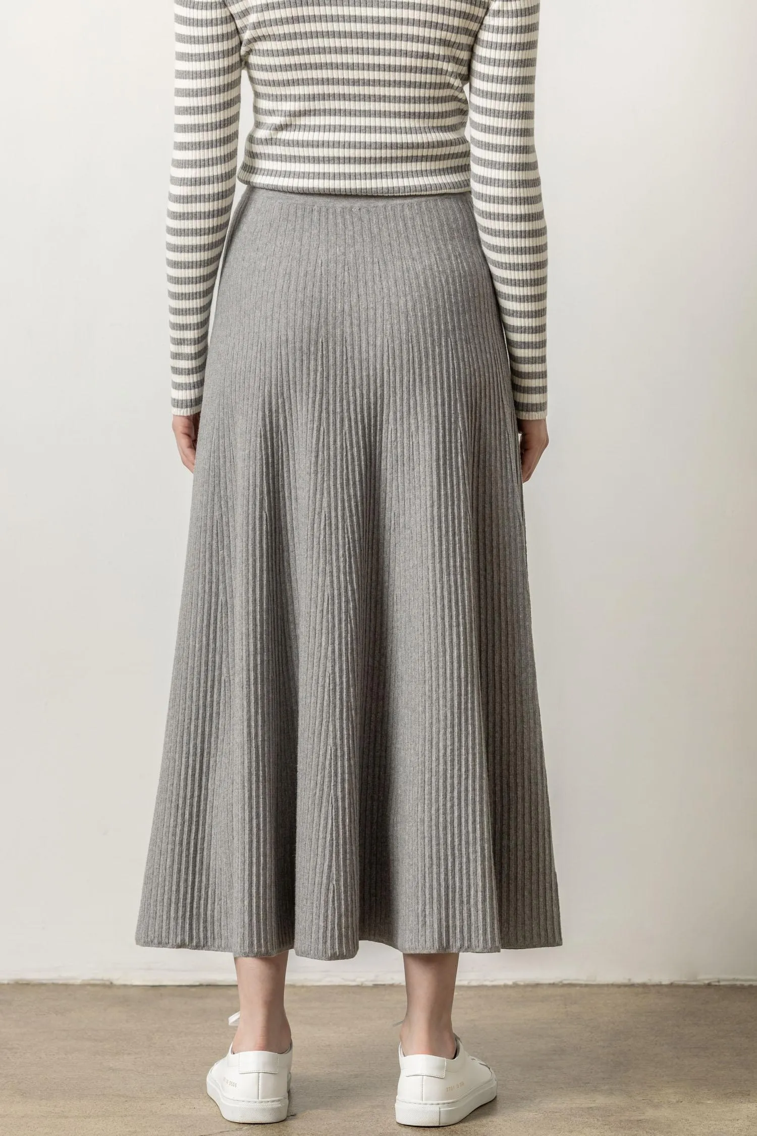 Flared Sweater Skirt