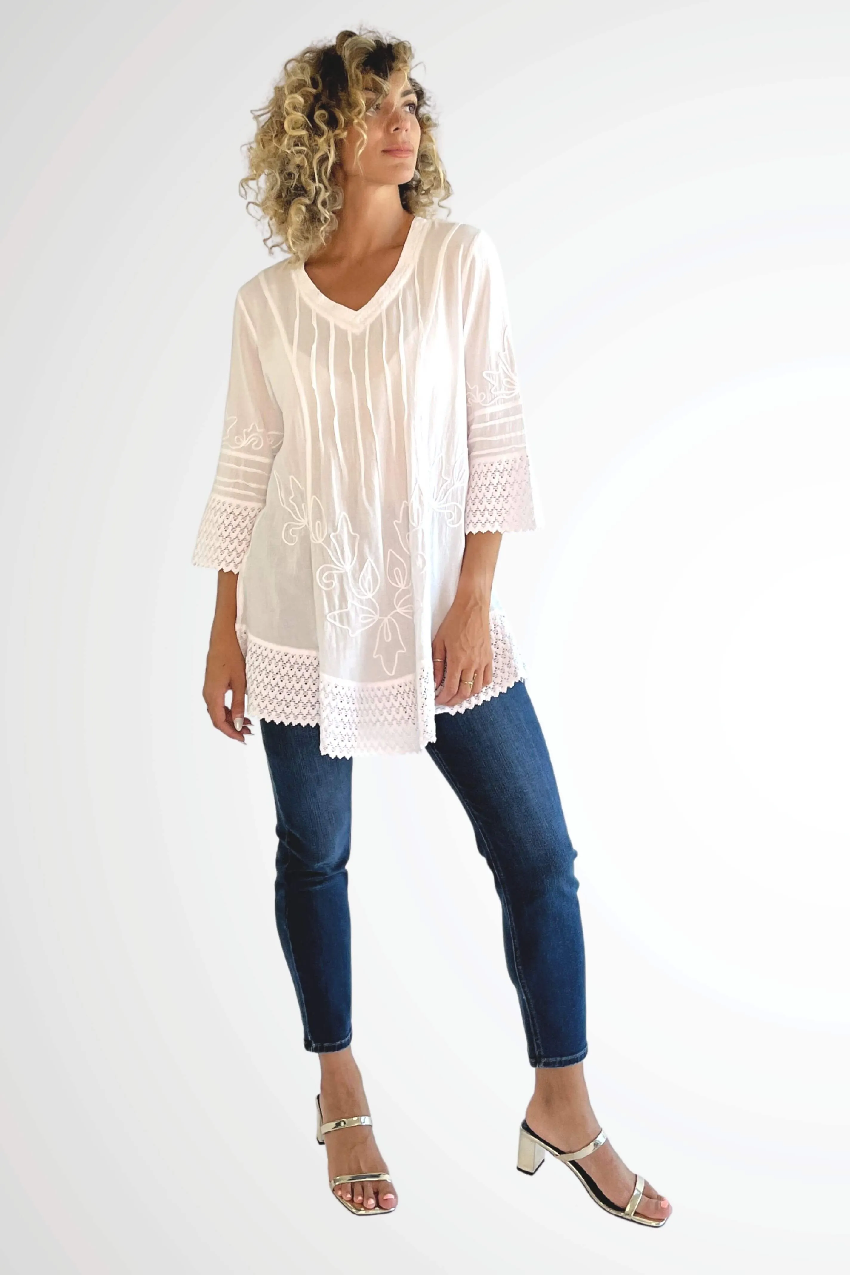 Gabirelle Lace Tunic