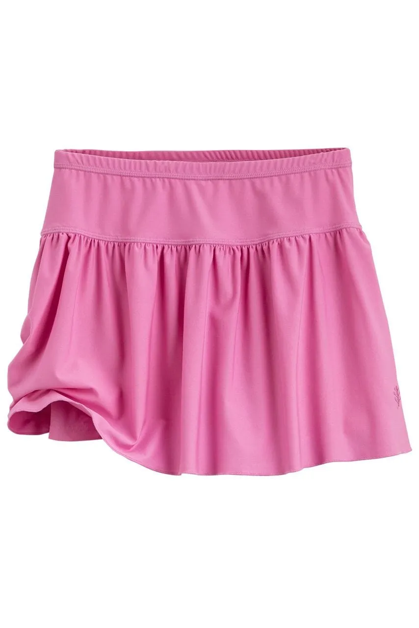 Girl's Wavecatcher Swim Skirt | Tropical Orchid