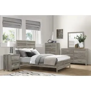 Grey Mandan Eastern King Bed