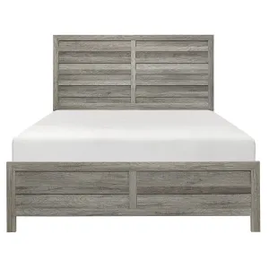 Grey Mandan Queen Bed