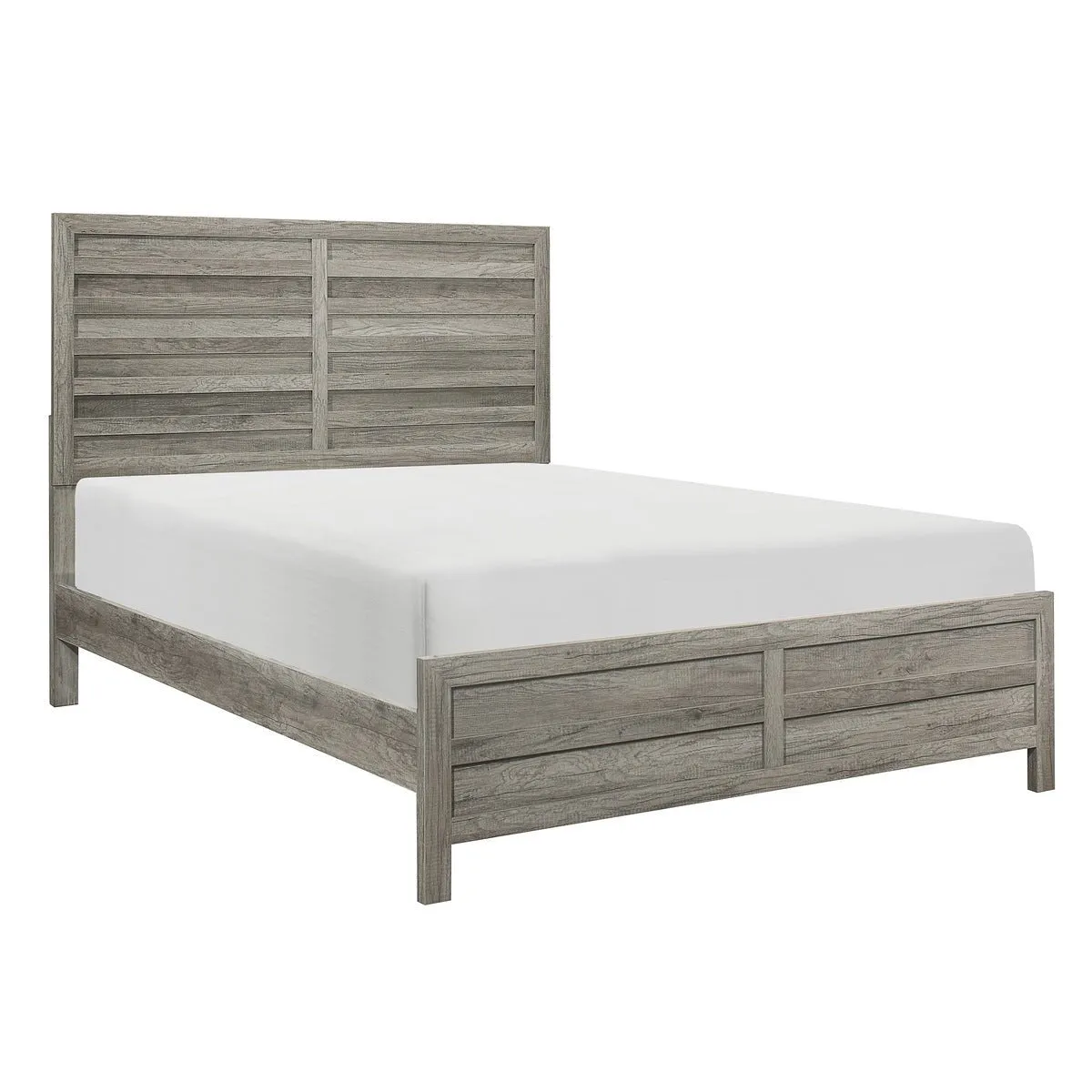 Grey Mandan Queen Bed