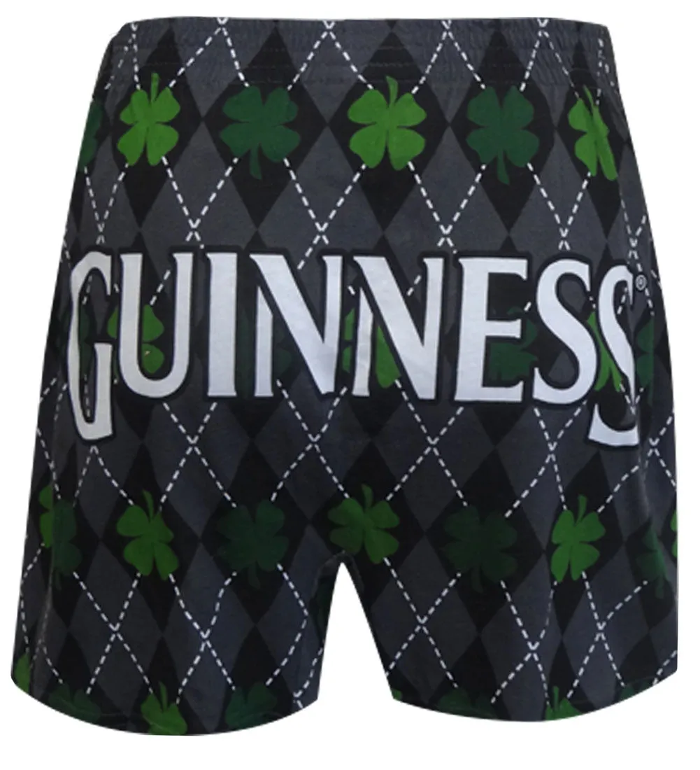 Guinness Beer Classic Argyle Pattern Boxer