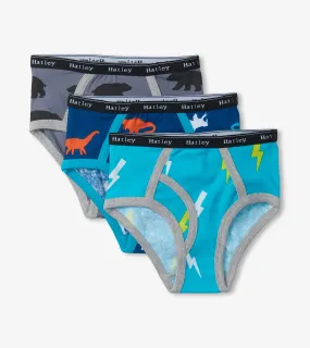 Hatley Boys |Classic Brief 3 Pack - Silhouette Nature