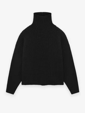 Heavy Waffle Turtleneck