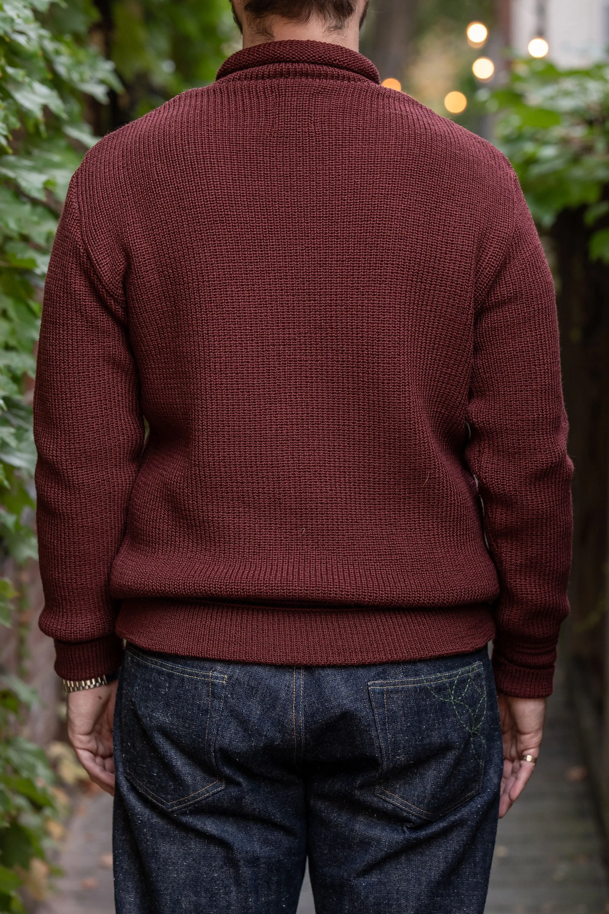 Heimat Textil Mini Roll Neck Sweater - Burgundy