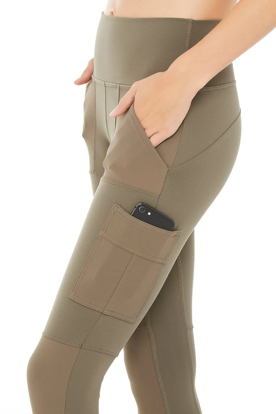 High-Waist Cargo Legging